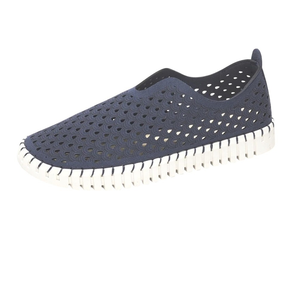 Project Cloud  Size 10 Women Navy Blue‎ Slip On Loafer  Memory Foam